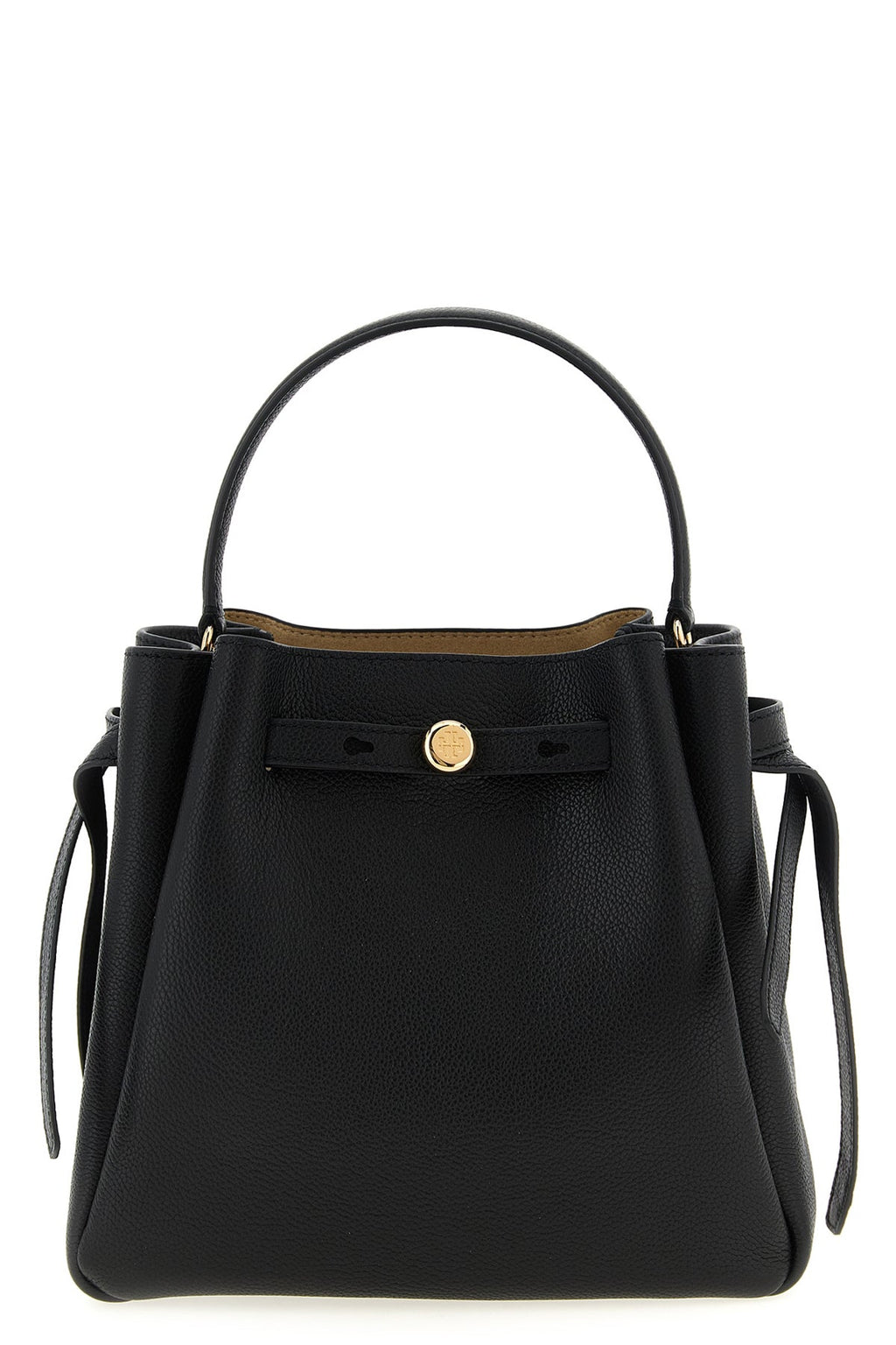 TORY BURCH Bucket Bag With Logo Button