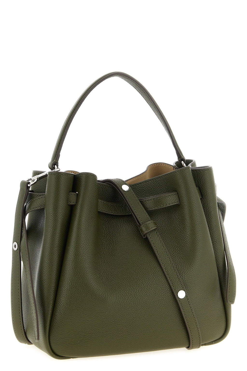 Tory Burch Bucket Bag with Belted Closure