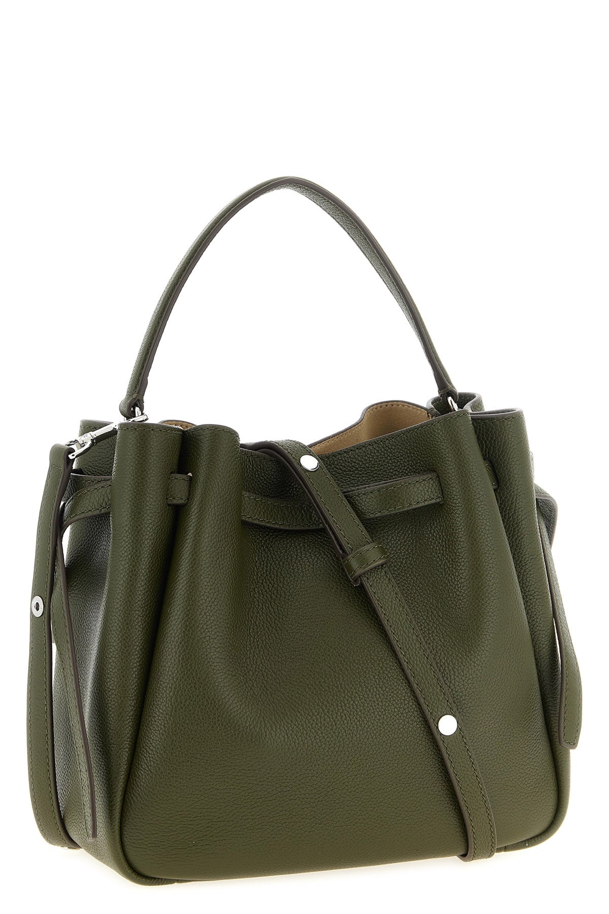 Tory Burch Bucket Bag with Belted Closure