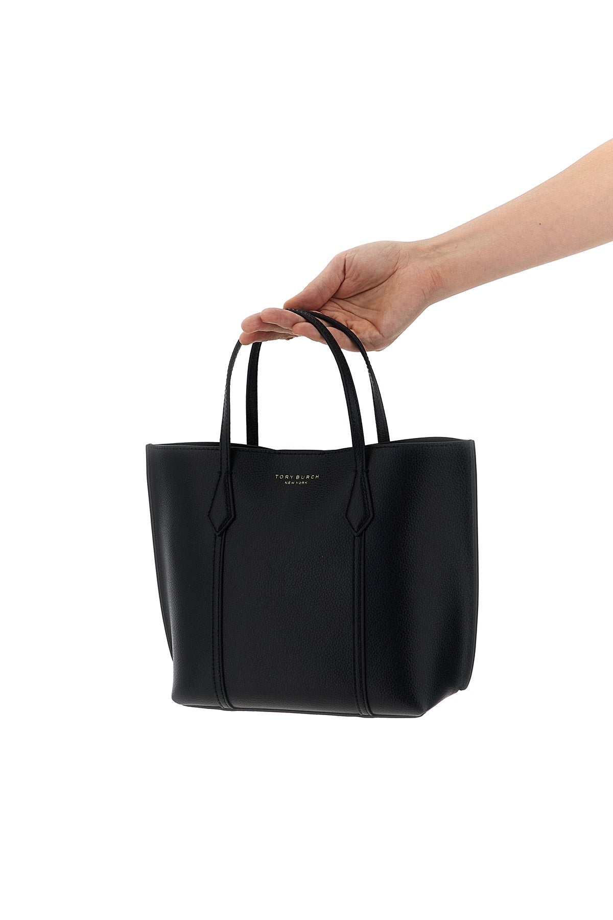 Tory Burch Pebbled Leather Tote Bag