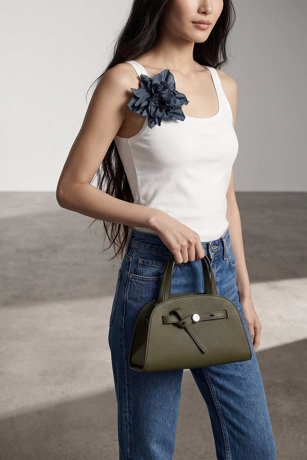 Romy Small Boston Bag