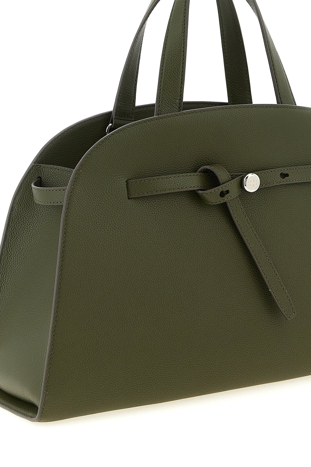 Tory Burch Romy Bauletto With Belt Detail