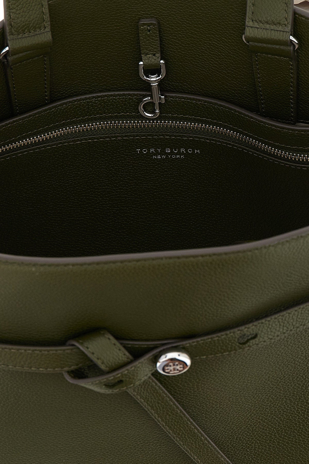 Tory Burch Romy Bauletto With Belt Detail