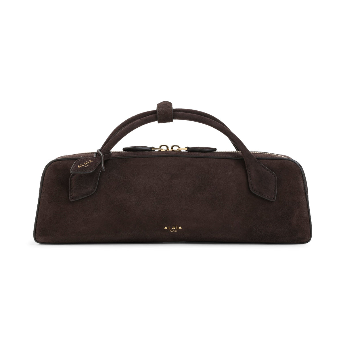 Alaïa Teckel Suede Clutch Women
