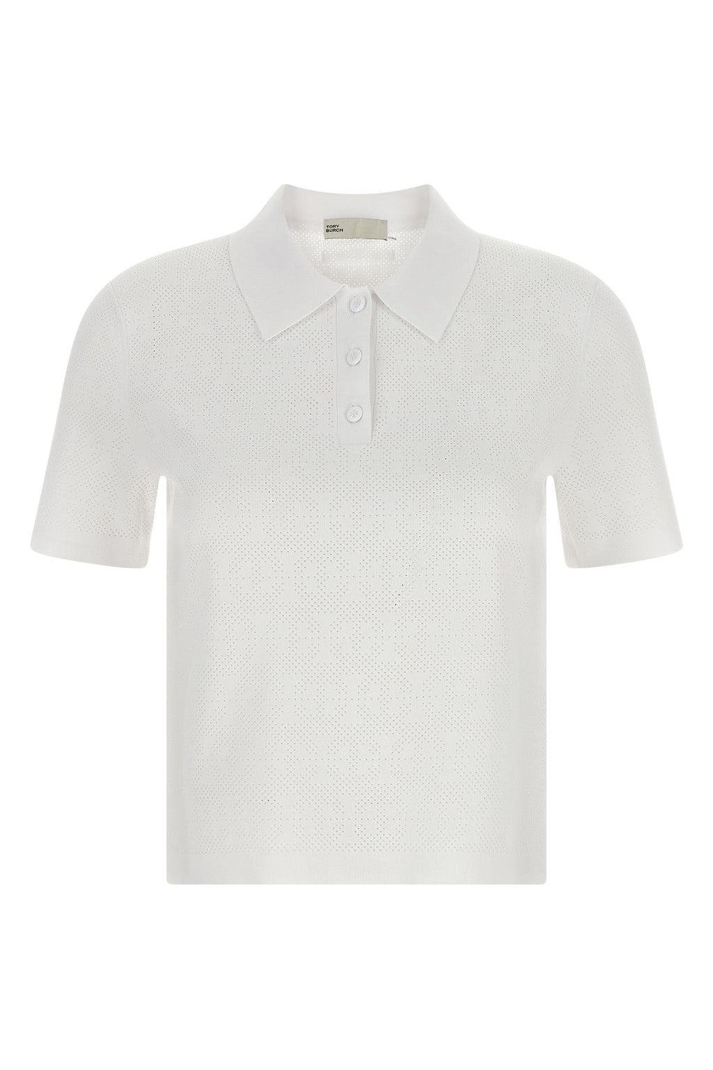 Tory Burch Pointelle Knit Polo