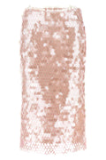 Maxi sequin skirt