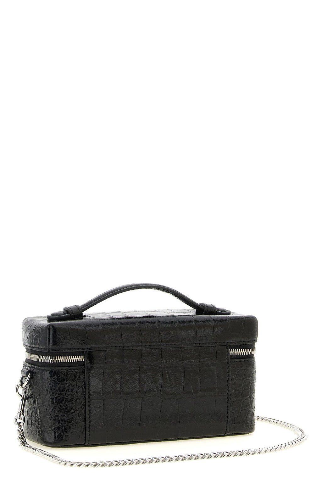 Tory Burch Vanity Case with croc-embossed finish