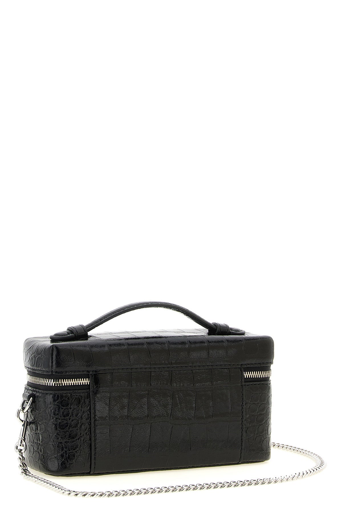 Tory Burch Vanity Case with croc-embossed finish