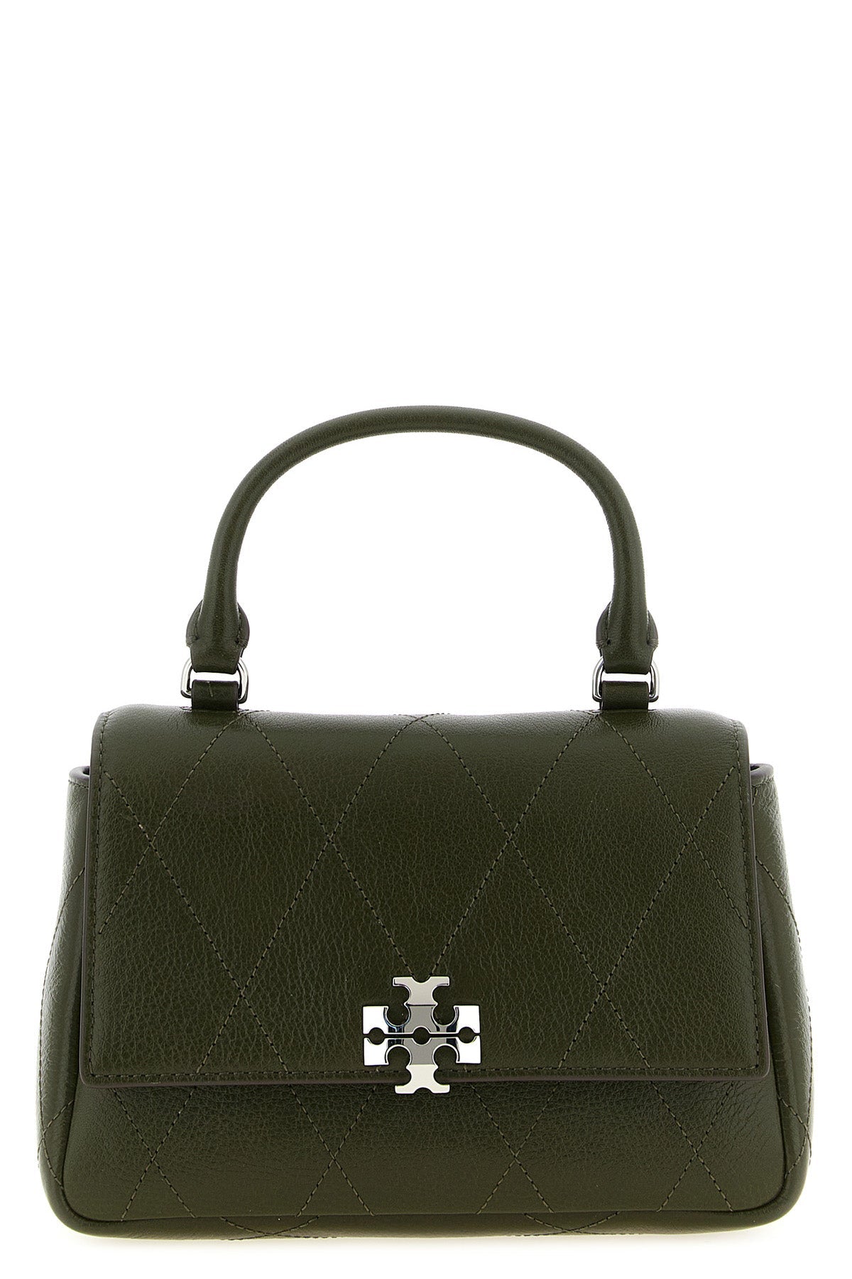 Tory Burch Top Handle Bag with Diamond Quilting