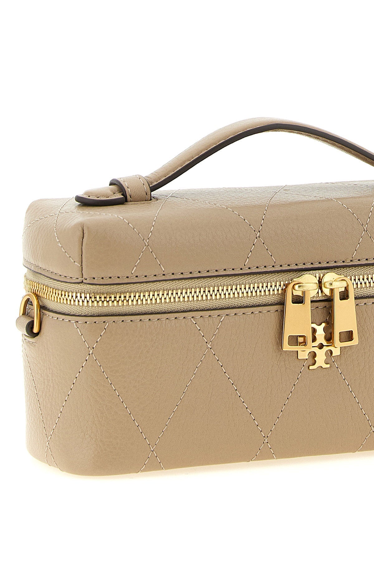Tory Burch Vanity Case Bag Diamond Quilted Detail