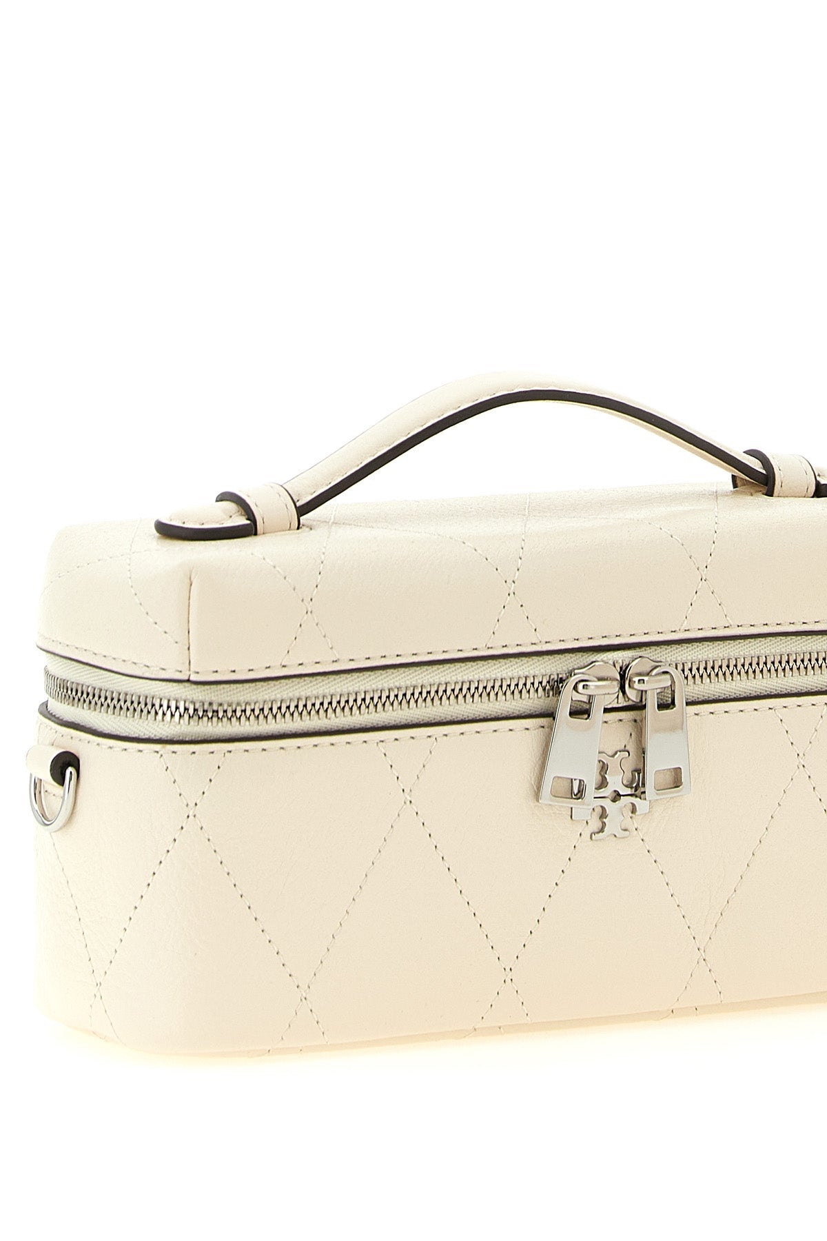 Tory Burch Quilted Leather Vanity Case