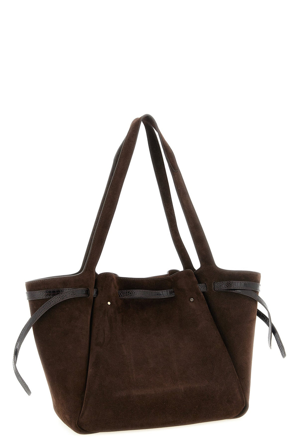 Tory Burch Tote Bag With Crocodile-Embossed Details