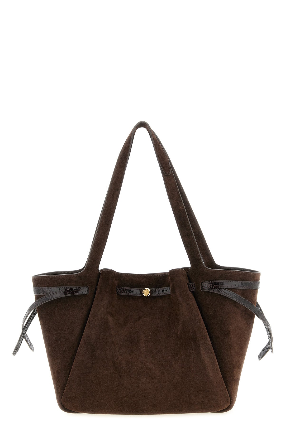 Tory Burch Tote Bag With Crocodile-Embossed Details