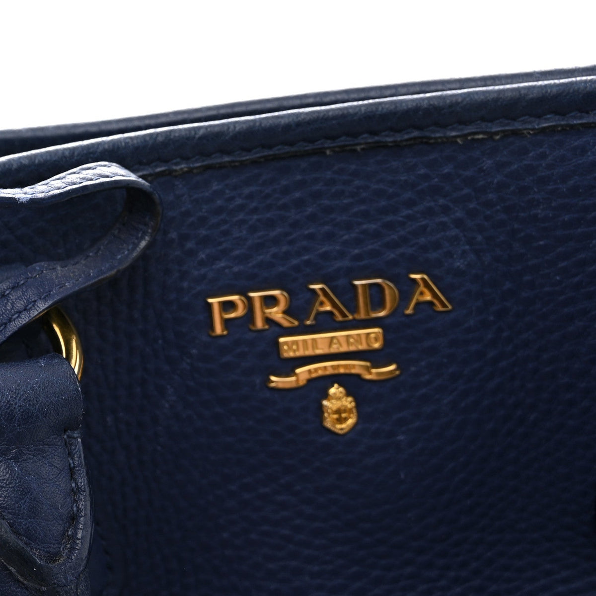 Vitello Daino Shopping Tote Inchiostro