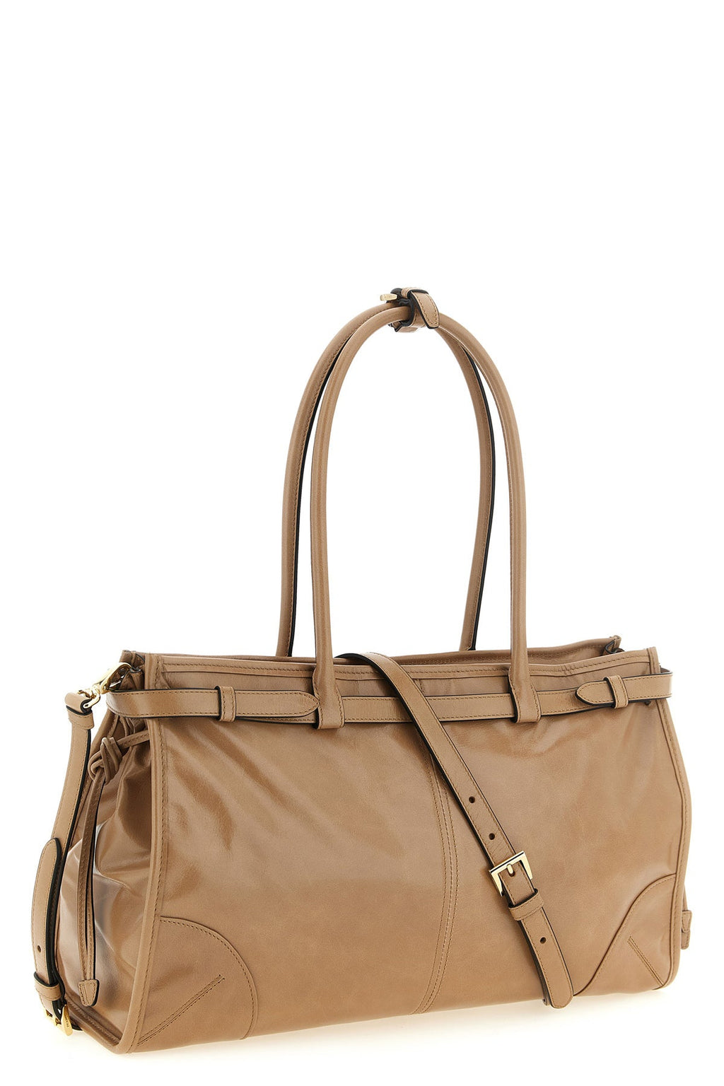 PRADA Large Handbag with Belt Detail