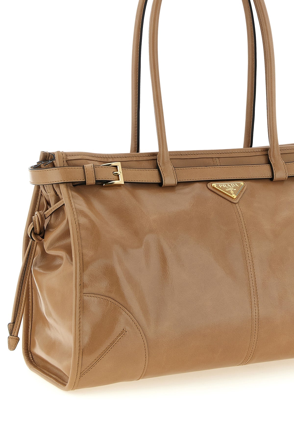PRADA Large Handbag with Belt Detail