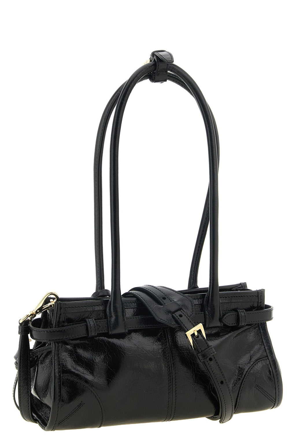 Prada Bonnie Medium Handbag in Black