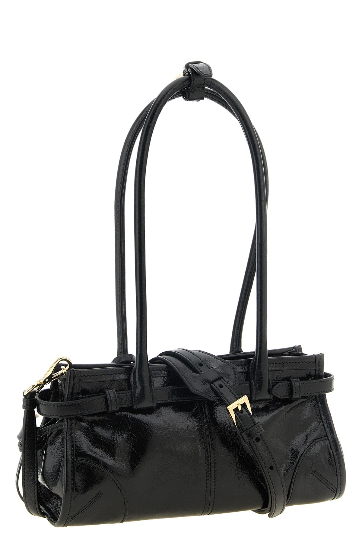 Prada Bonnie Medium Handbag in Black