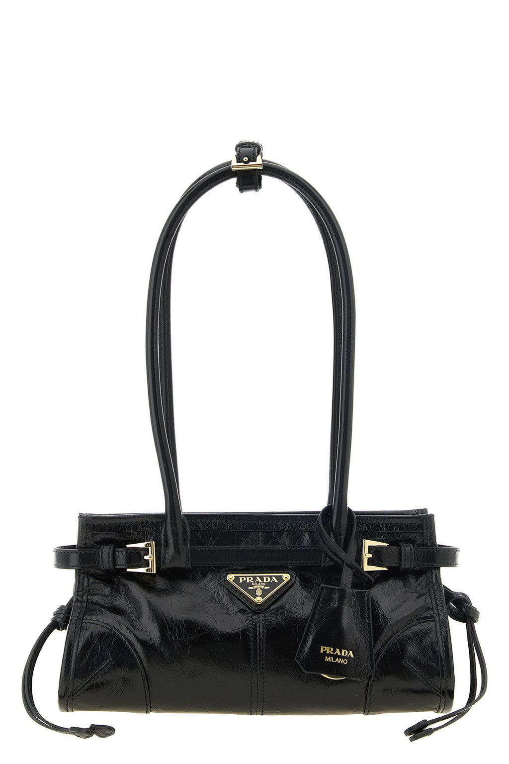 Prada Bonnie Medium Handbag in Black