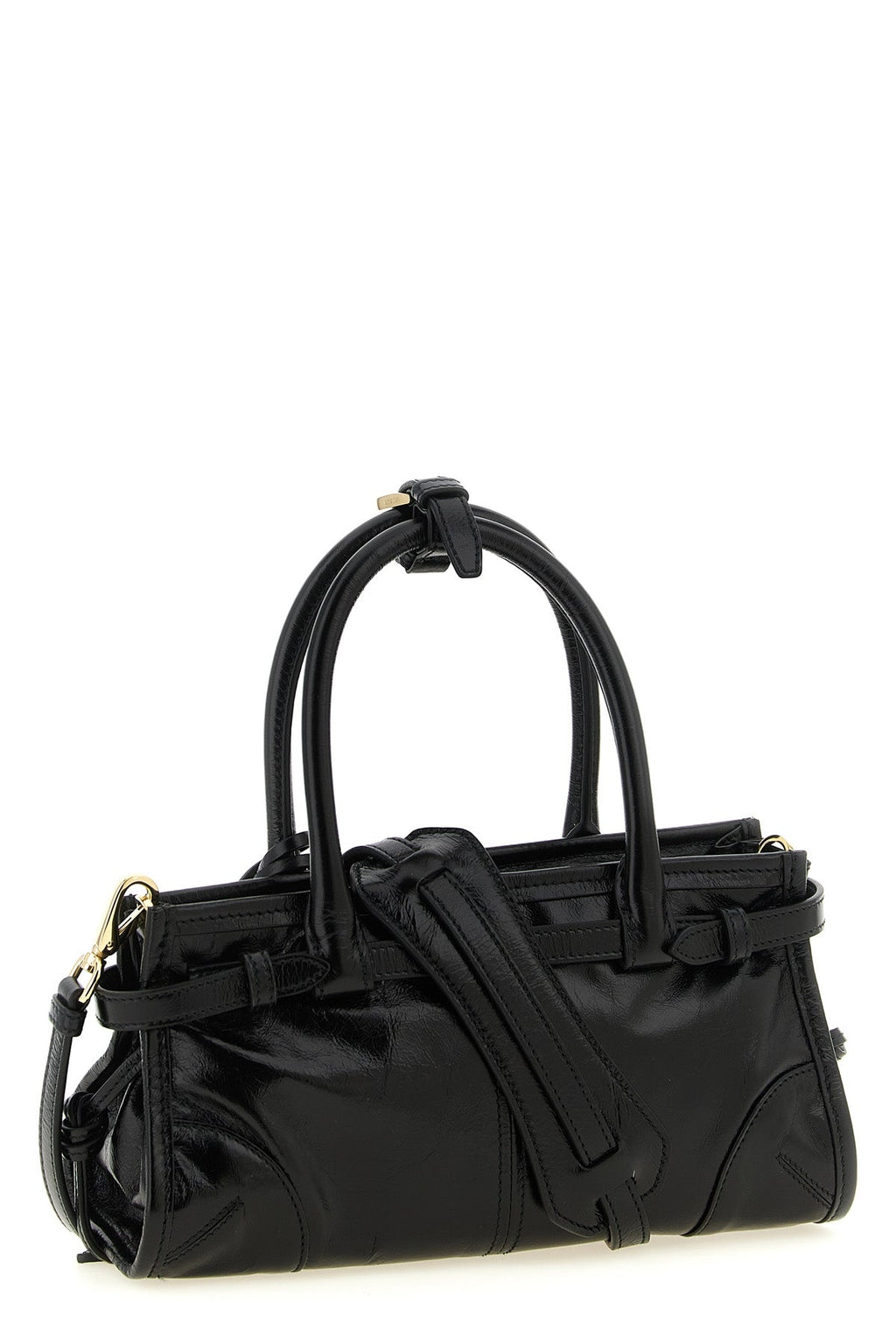 Prada Bonnie Handbag - Buckle Details