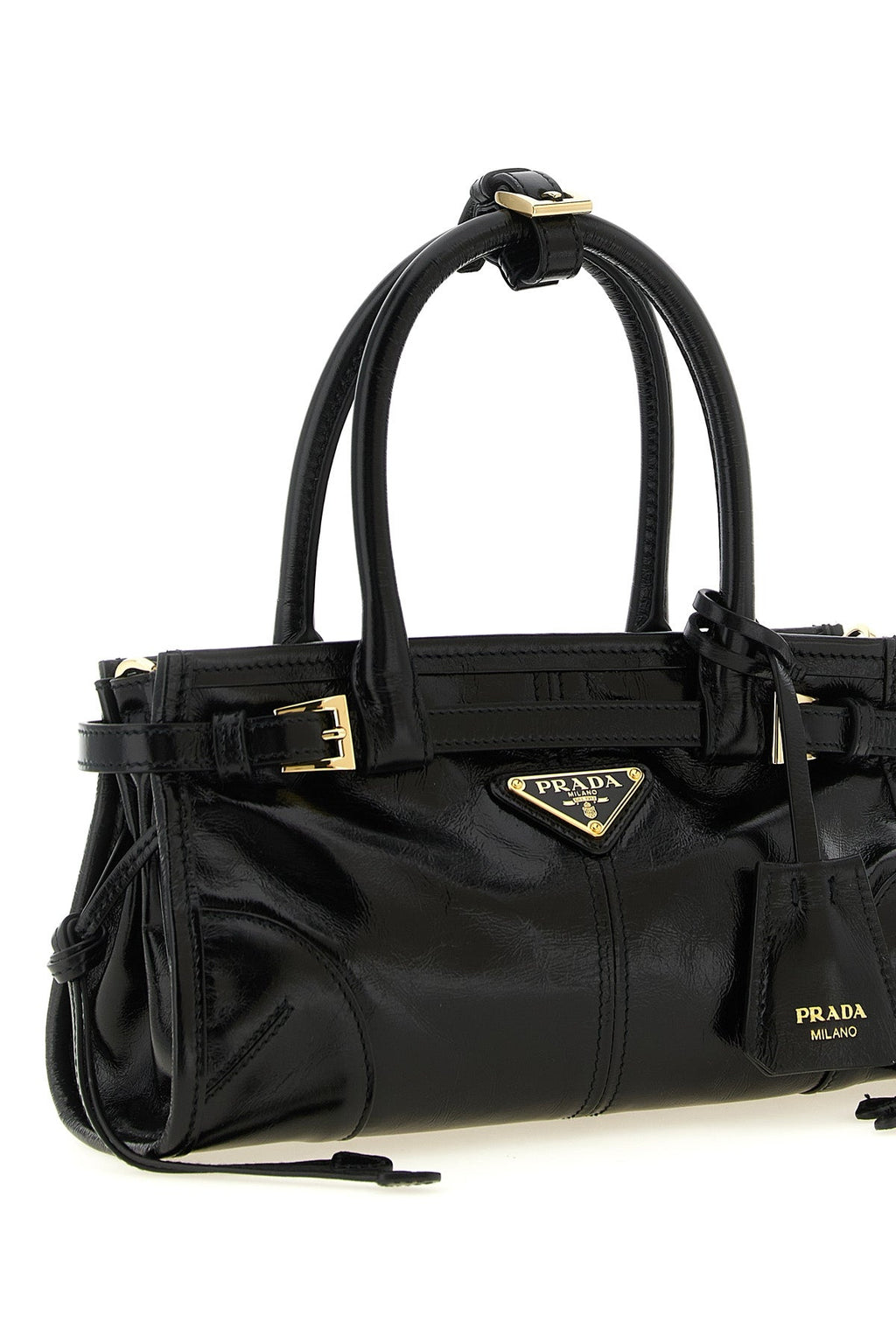 Prada Bonnie Handbag - Buckle Details