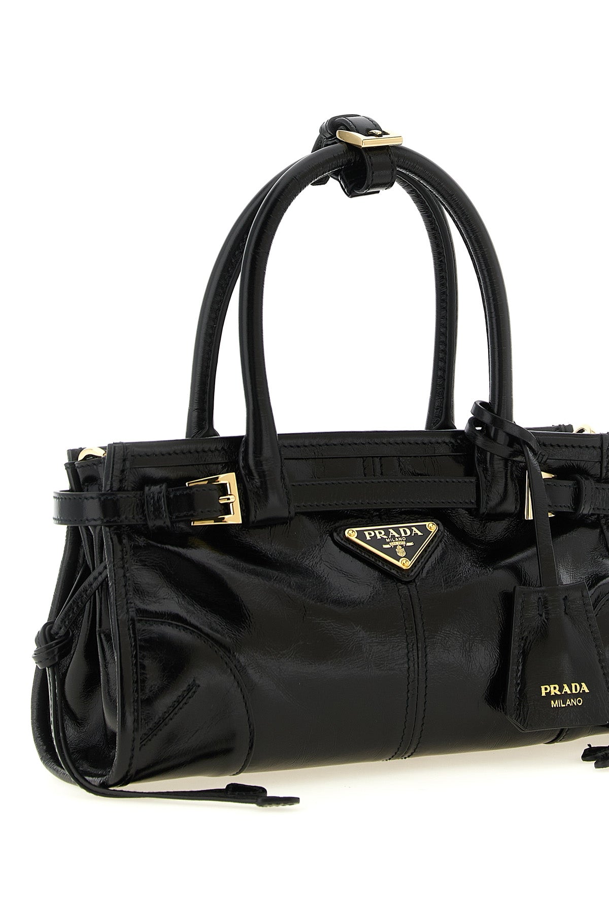 Prada Bonnie Handbag - Buckle Details