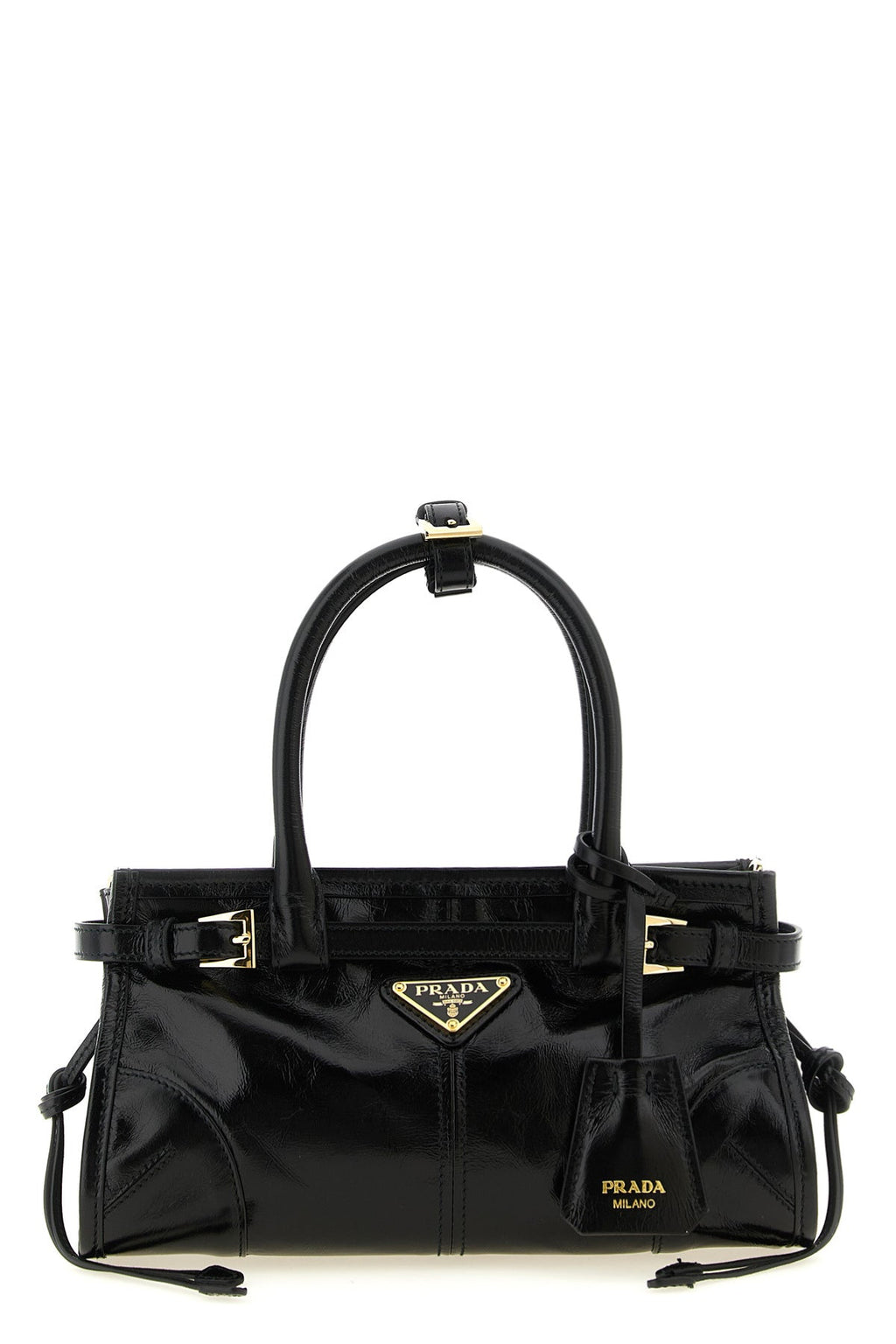 Prada Bonnie Handbag - Buckle Details