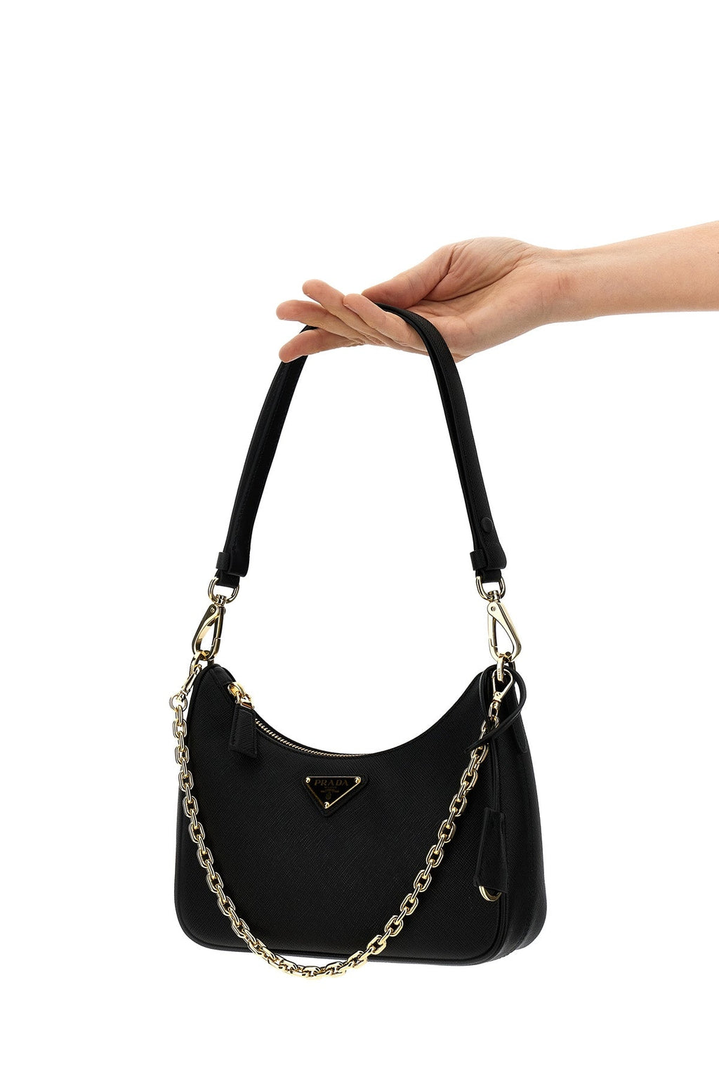 Shoulder bag 'Re-Edition Mini in Saffiano'