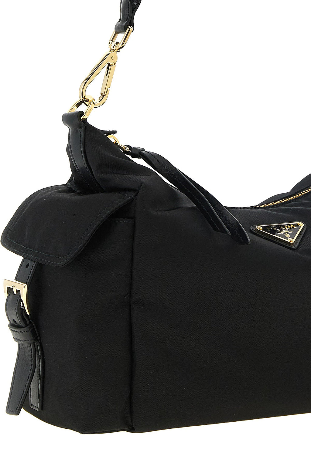 Large 'Prada Explore' Shoulder Bag in Black