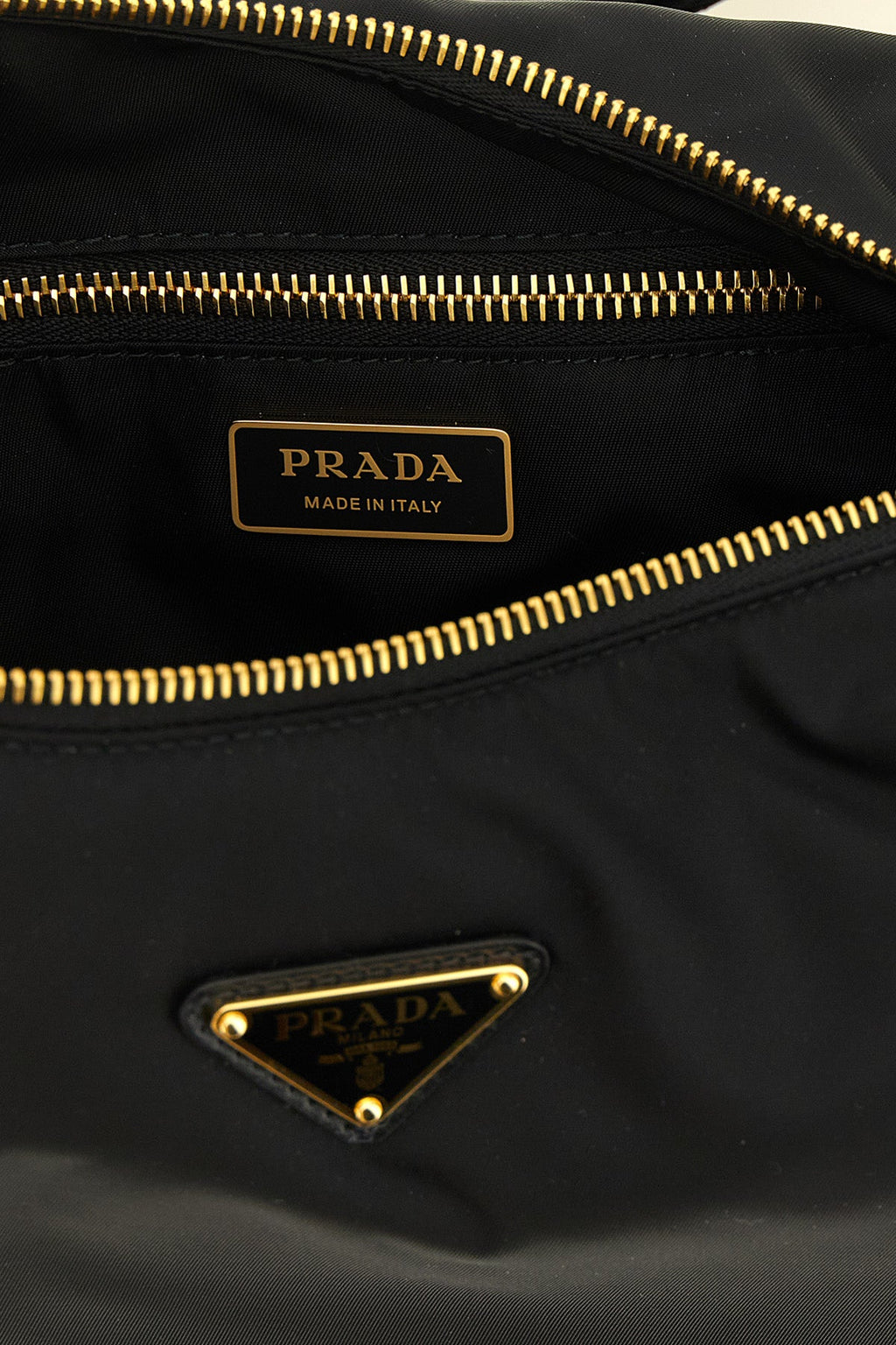 Large 'Prada Explore' Shoulder Bag in Black