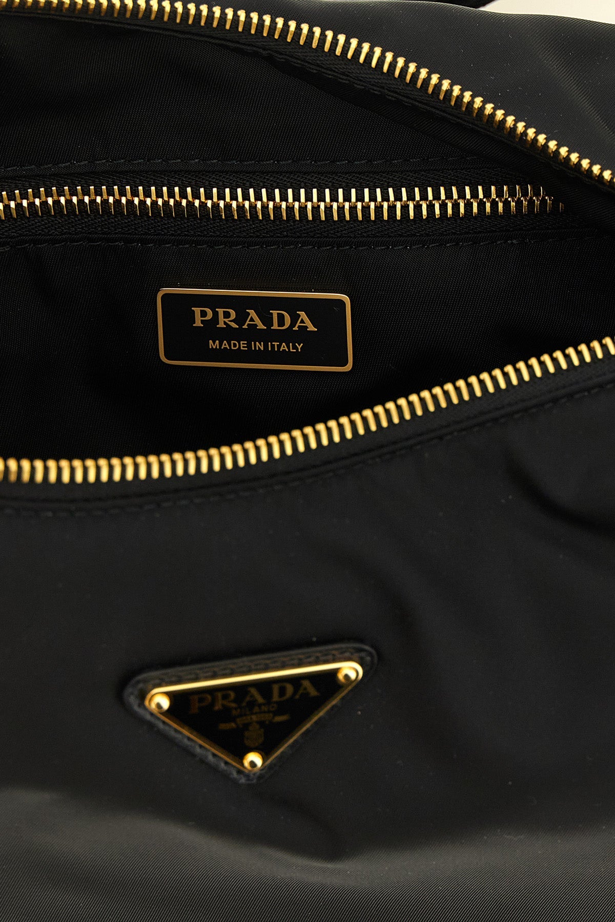 Large 'Prada Explore' Shoulder Bag in Black