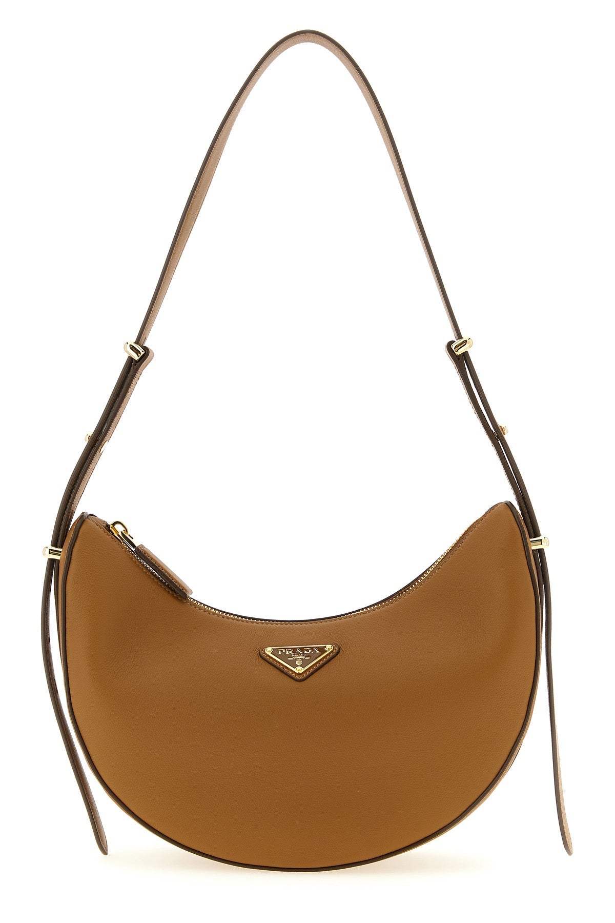 Prada Shoulder Bag Triangle Logo Detail