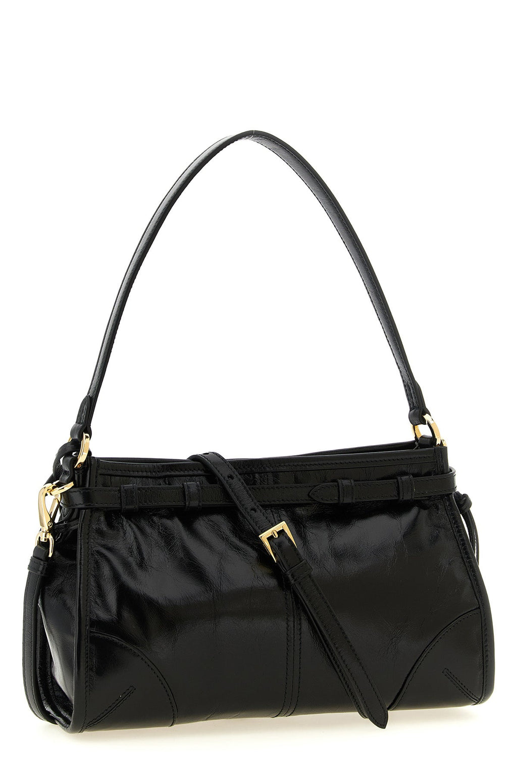 Prada Bonnie Handbag With Belt Detail