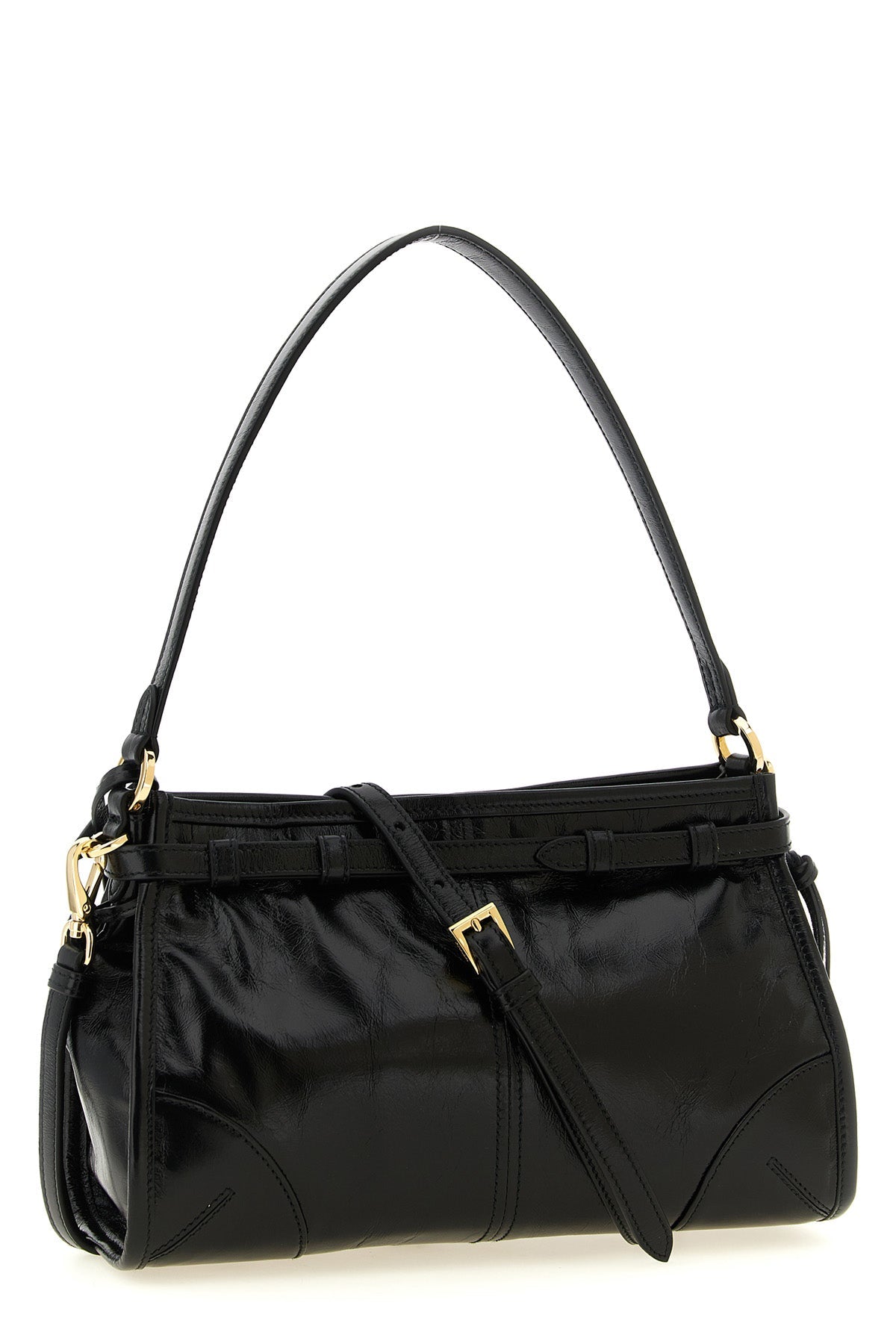 Prada Bonnie Handbag With Belt Detail