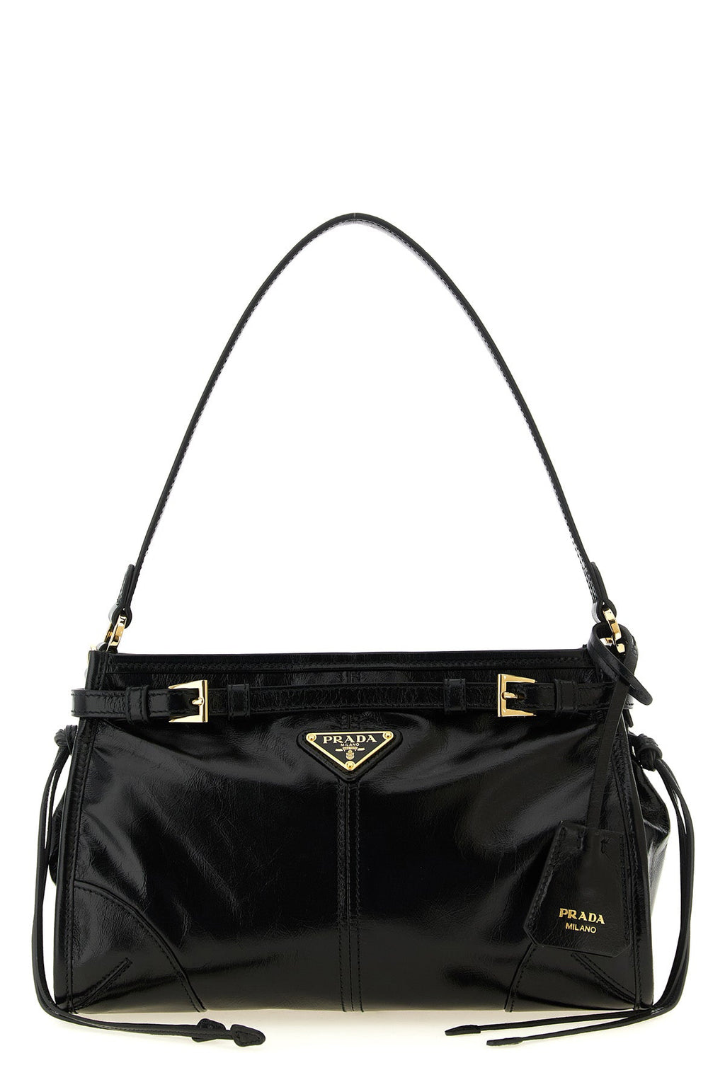 Prada Bonnie Handbag With Belt Detail
