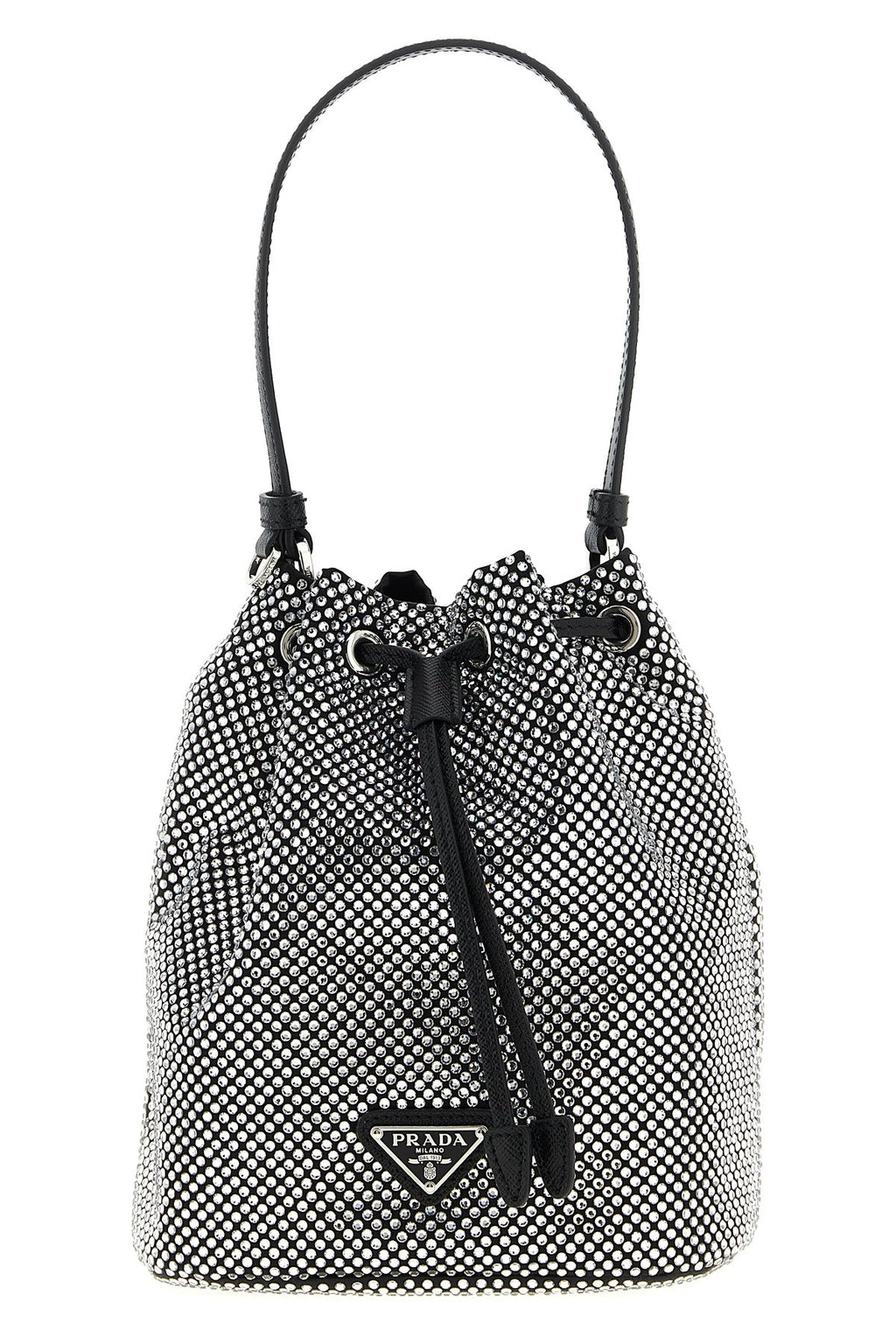 Prada Bucket bag with all-over crystals
