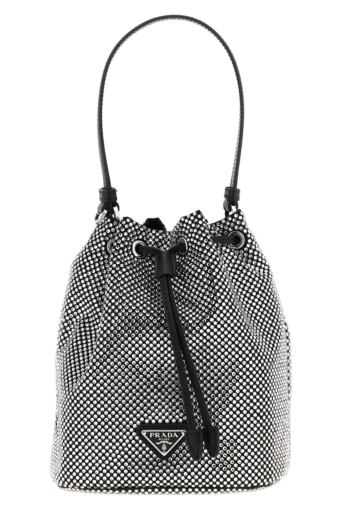 Prada Bucket bag with all-over crystals