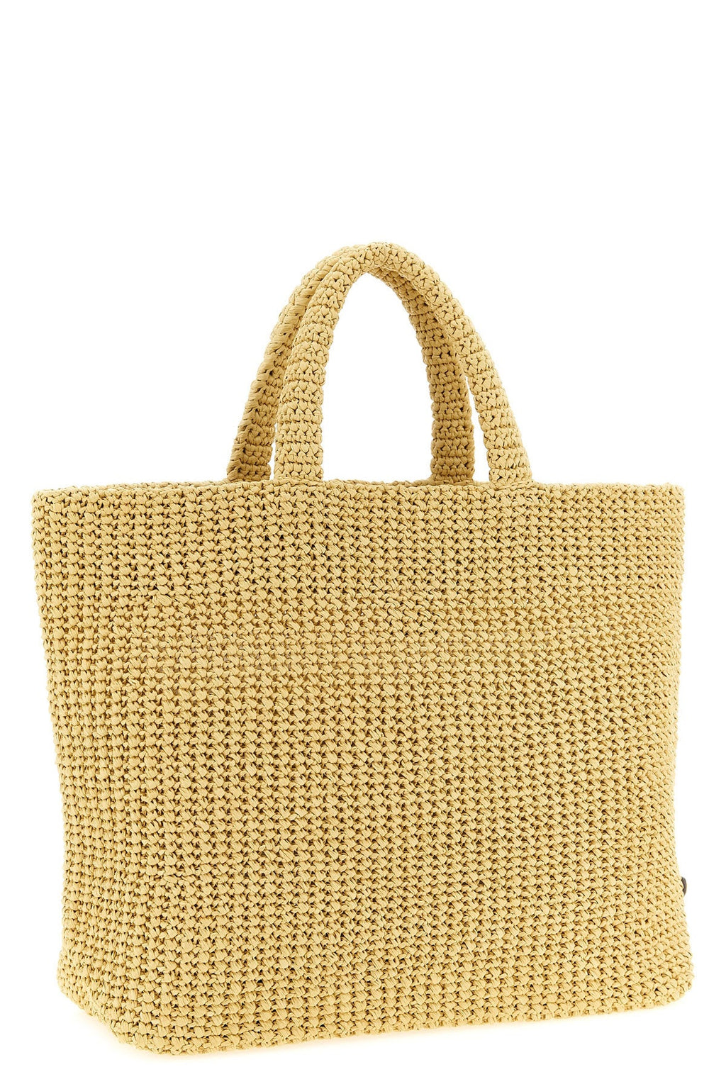 Prada Tote Bag With Embroidered Logo