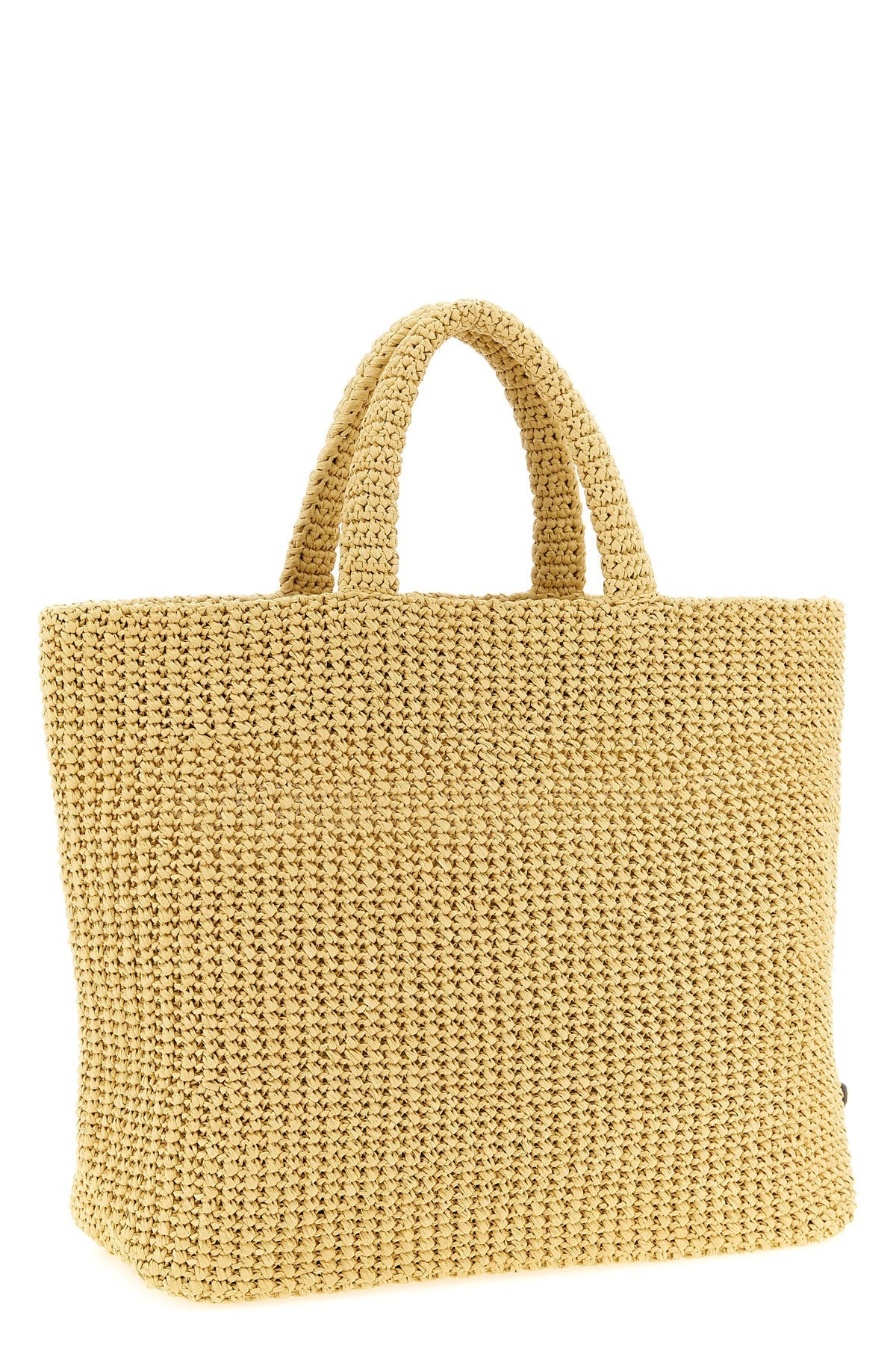 Prada Tote Bag With Embroidered Logo