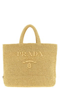 Prada Tote Bag With Embroidered Logo