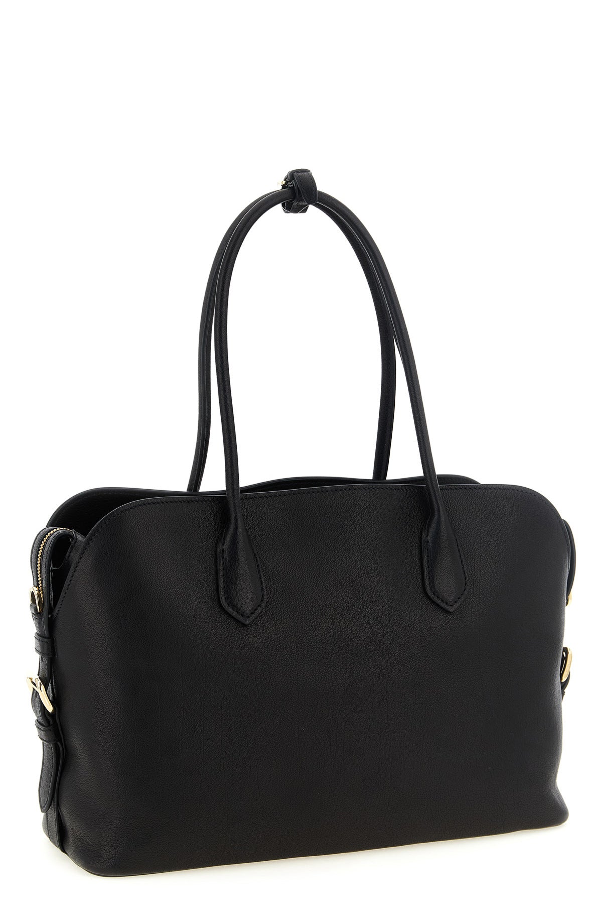 Prada Tote Bag With Side Buckles
