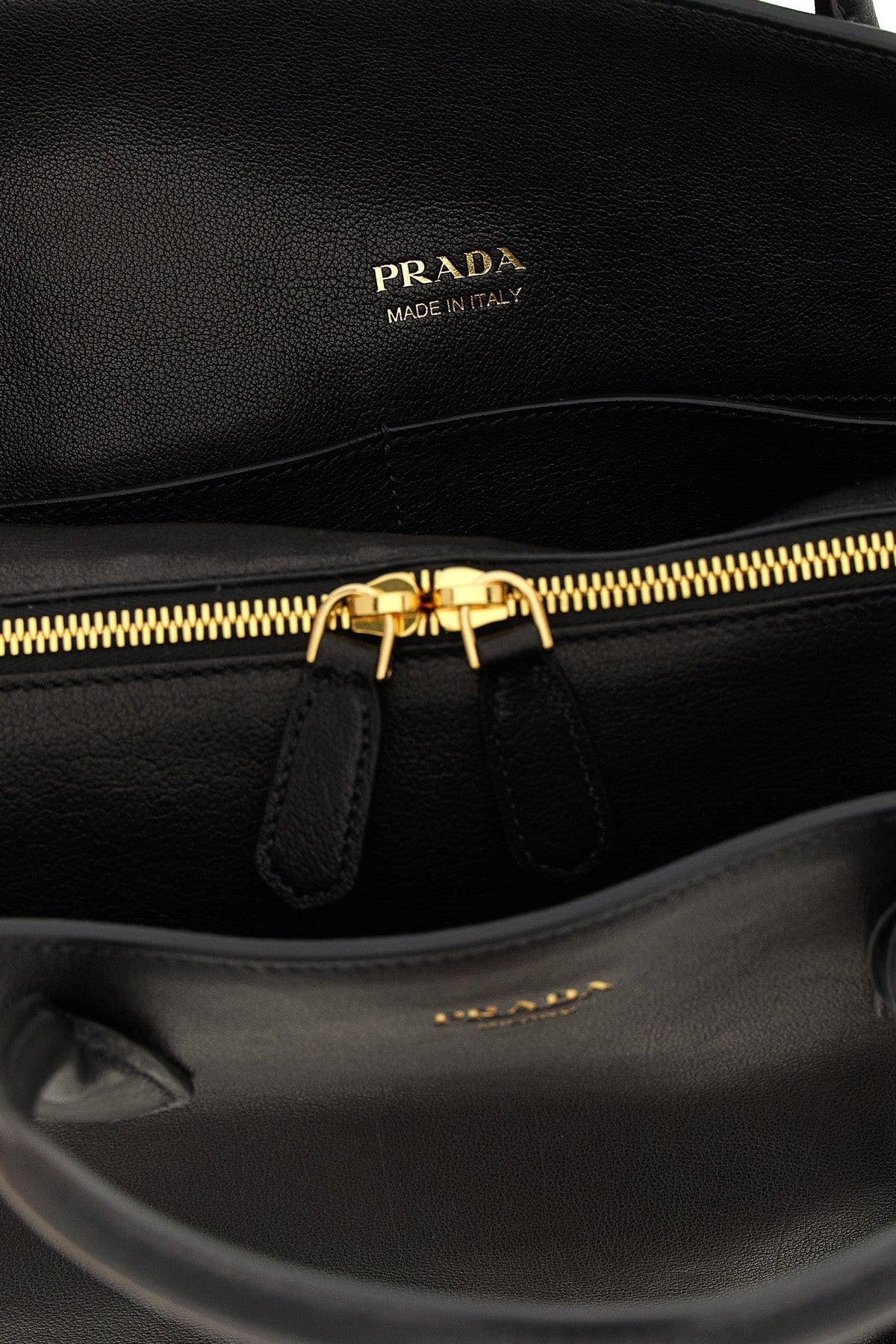 Prada Tote Bag With Side Buckles