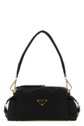 PRADA Shoulder bag with enameled triangle logo