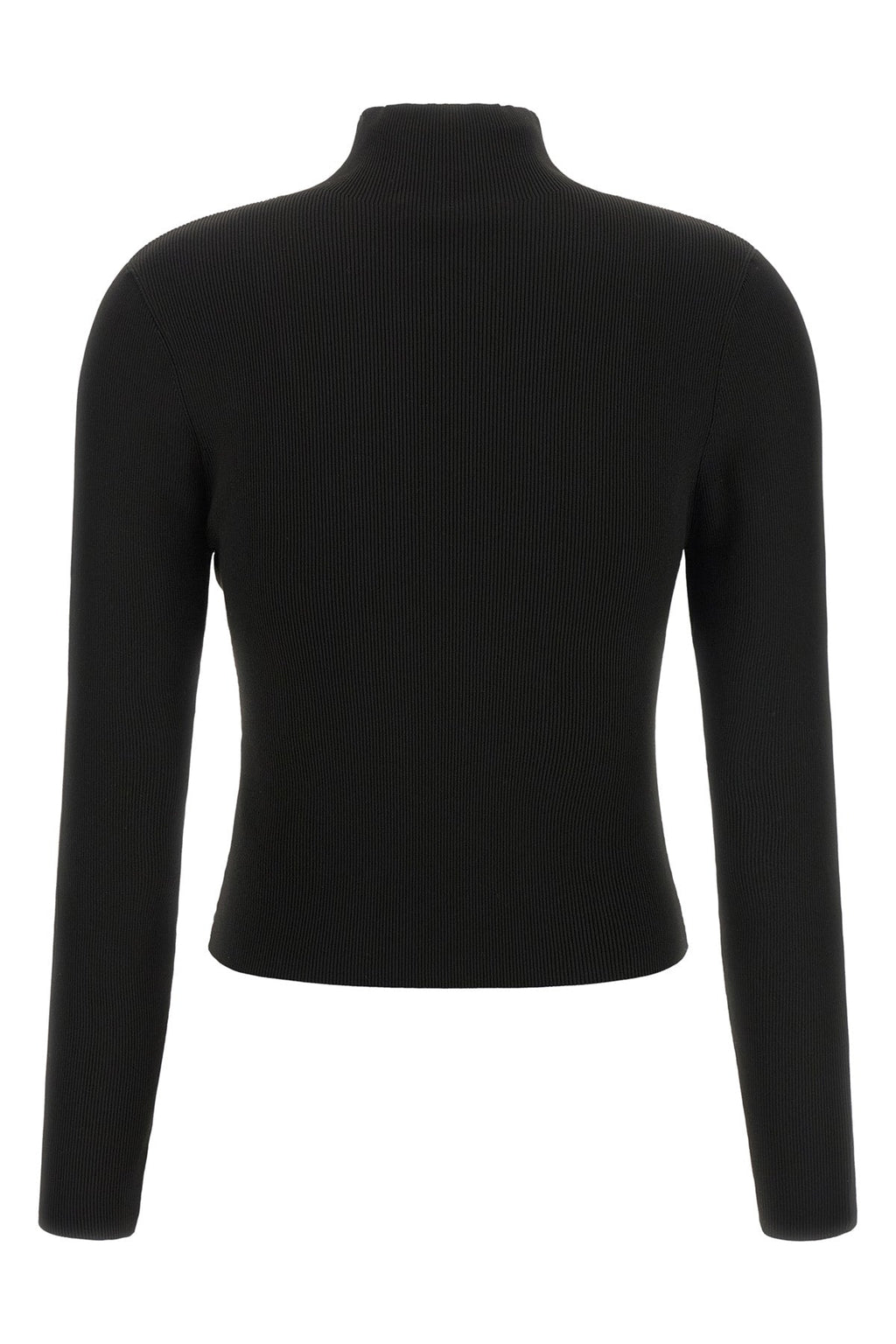 Alexander Wang Turtleneck Top with Ribbed Texture