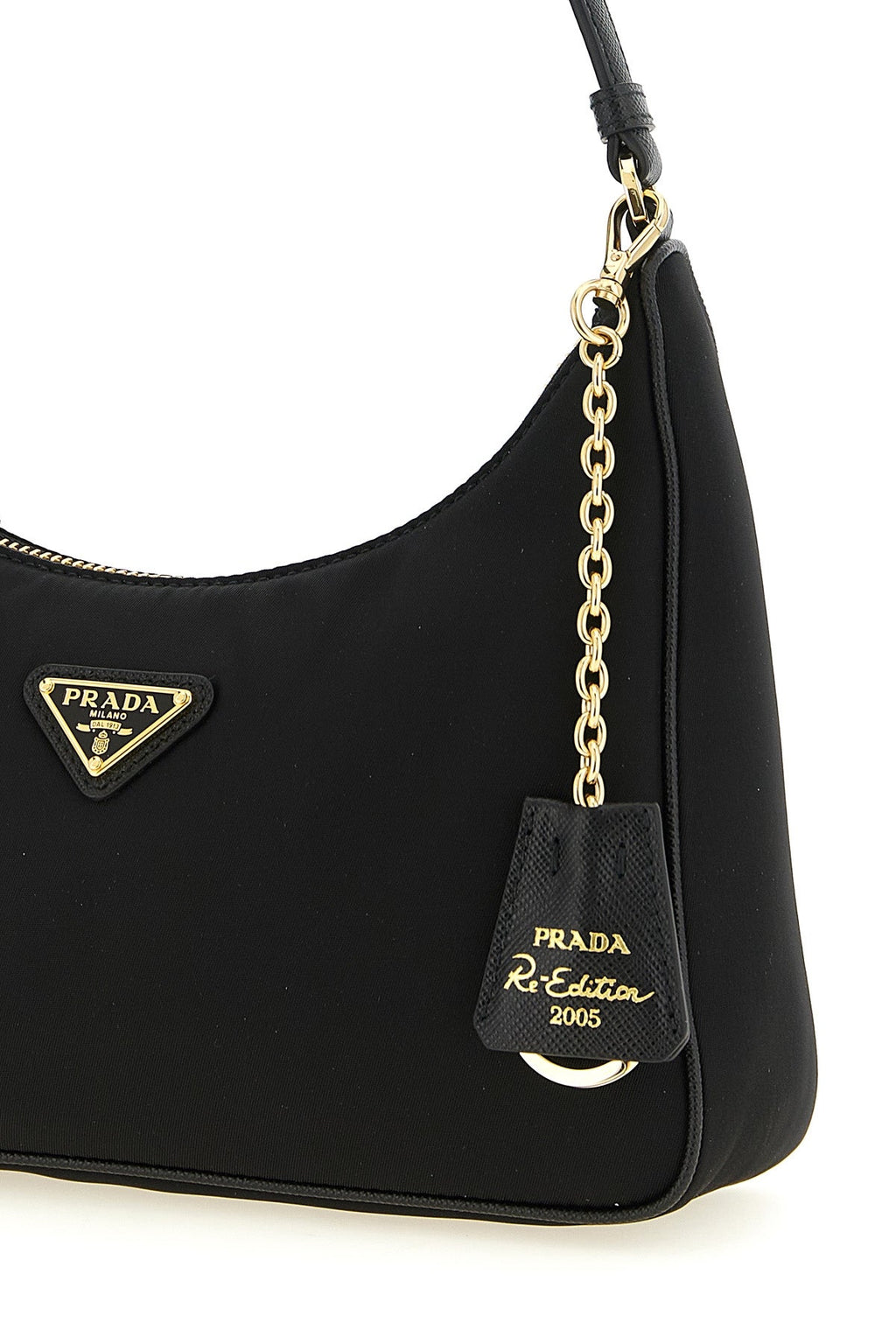 Black 'Re-Edition 2005' Mini Shoulder Bag