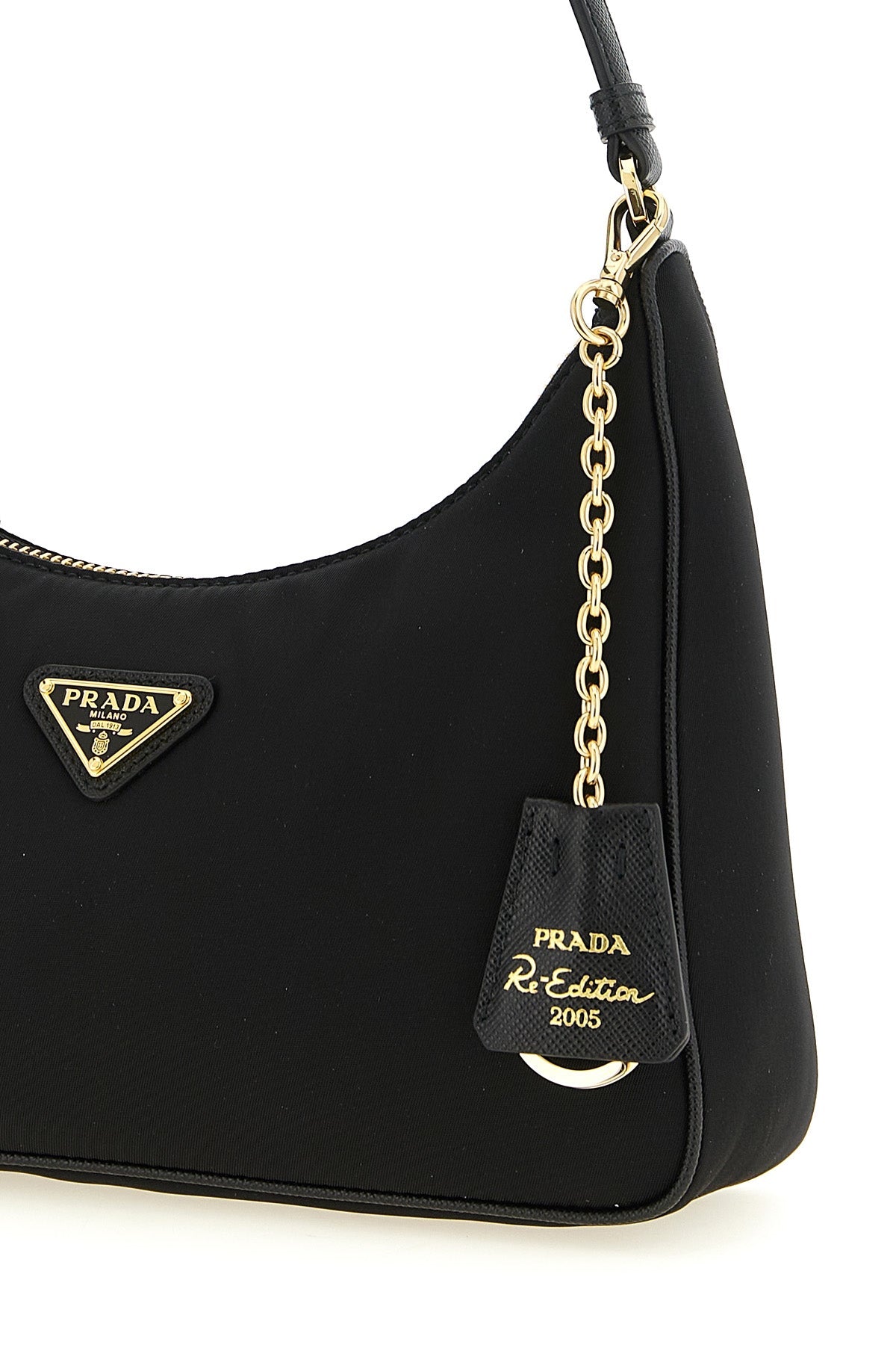 Black 'Re-Edition 2005' Mini Shoulder Bag