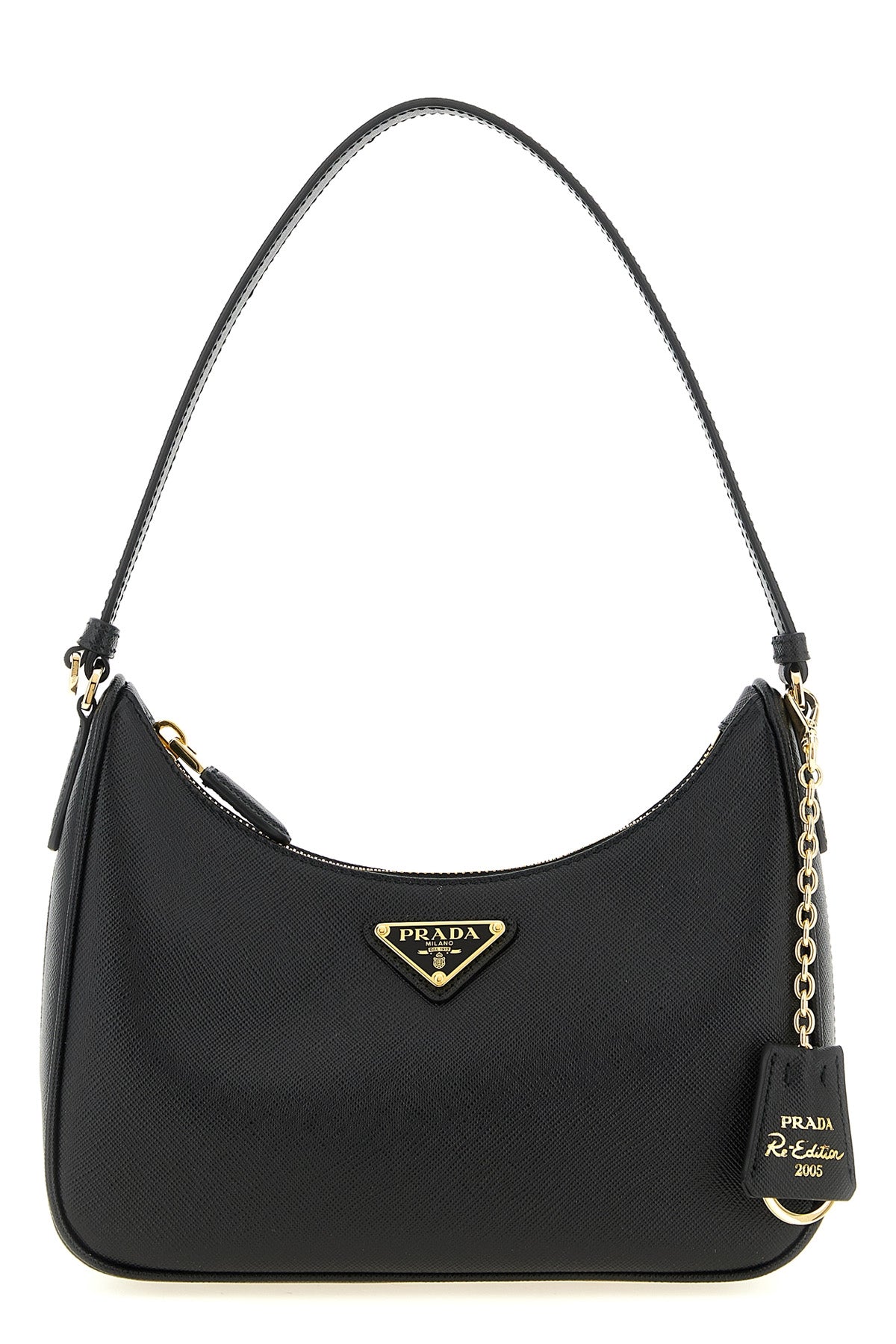 Prada Shoulder Bag With Gold-Tone Hardware