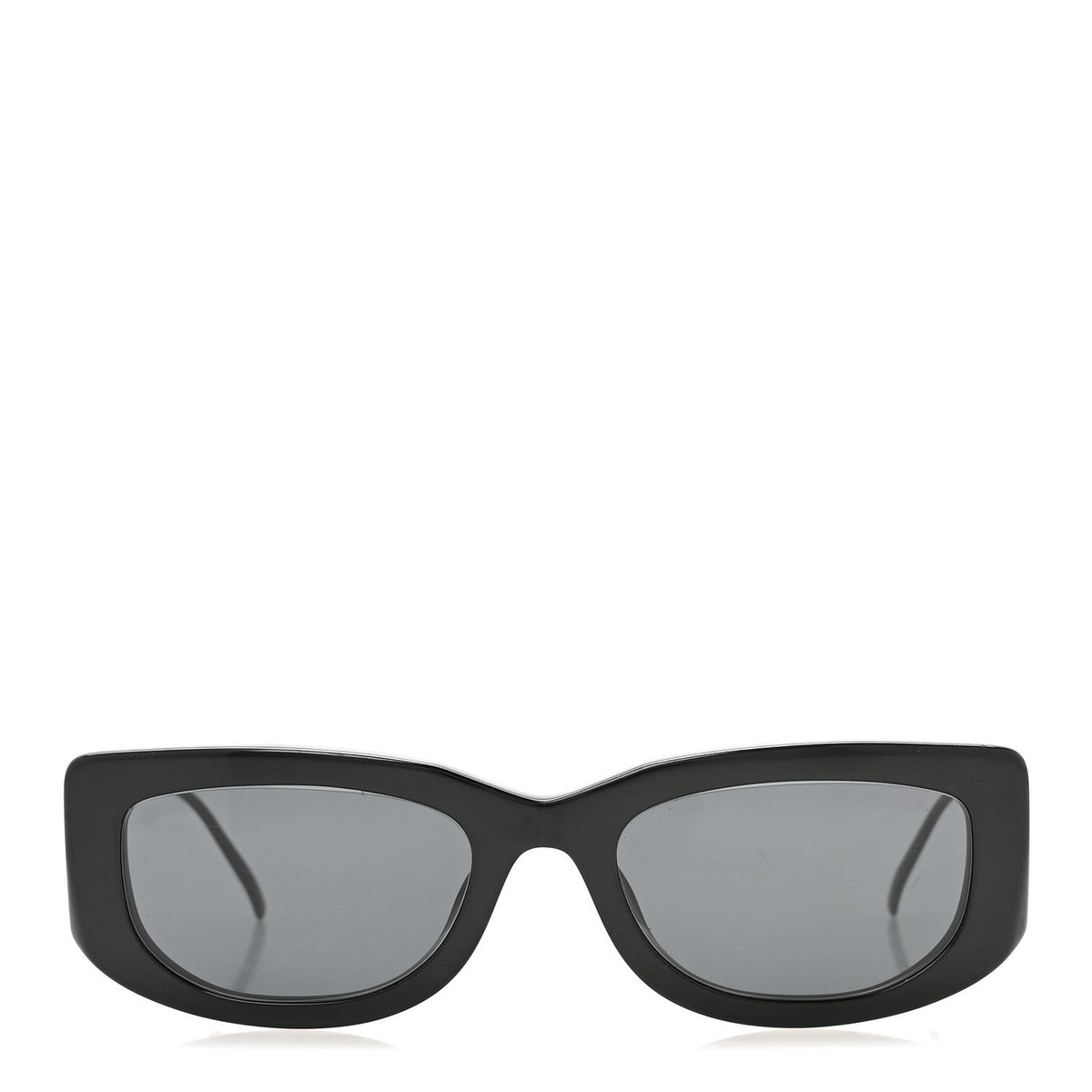 Acetate Sunglasses SPR 14Y Black Slate Gray