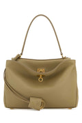 Balenciaga Women Sage Green Leather Small Rodeo Handbag