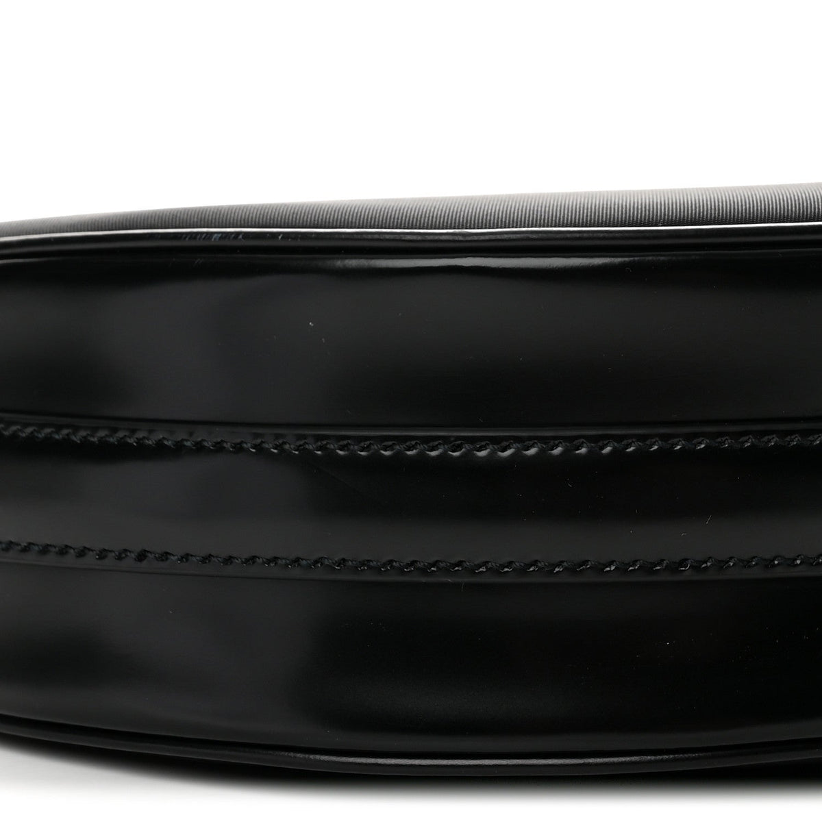 Re-Nylon Spazzolato Arque Shoulder Bag Black